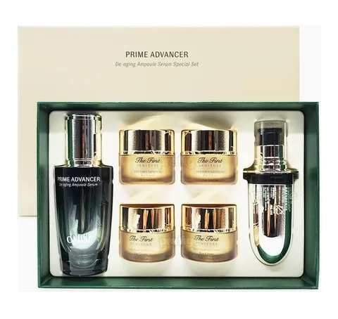 Набор с ампульной антивозрастной сывороткой O HUI Prime Advancer De-aging Ampoule Serum Special Set